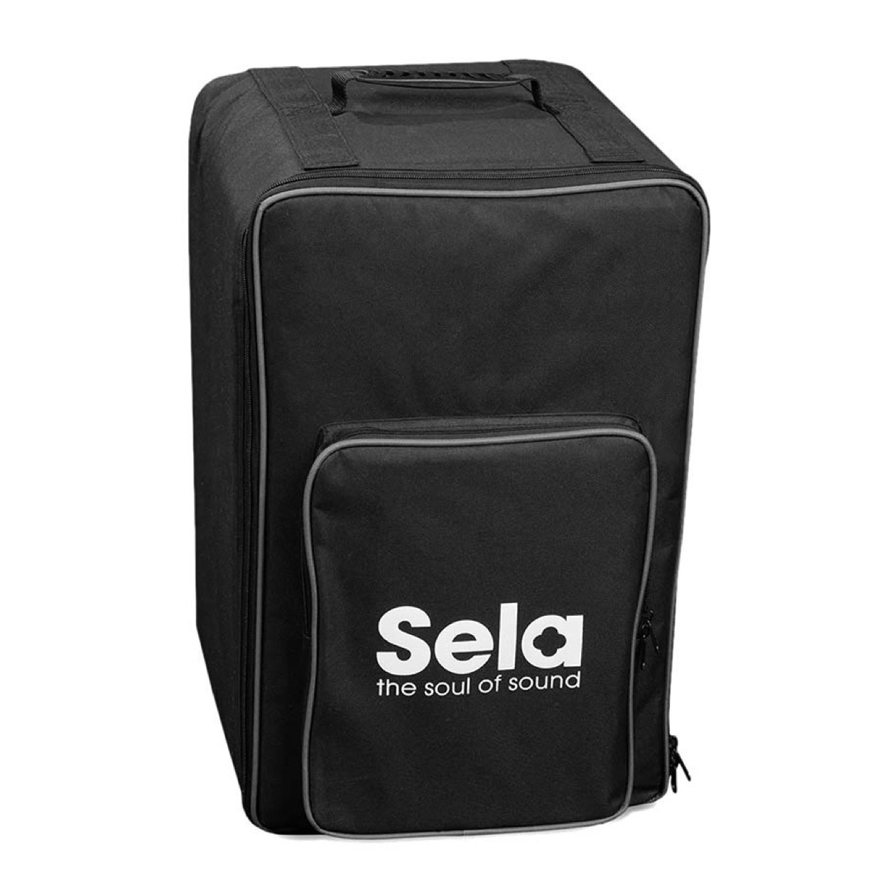 Sela SE 090 Cajon Gig Bag Zwart met Rugriemen