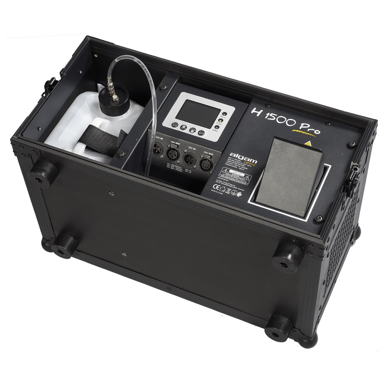 Algam Lighting H 1500 Pro / H1500 Pro Fog Machine 1500 Watt inclusief Flight Case