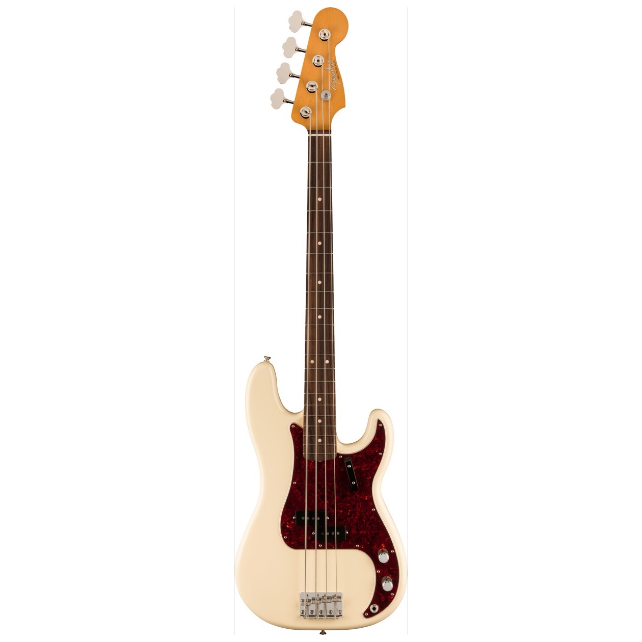 Fender Vintera II '60s Precision Bass, Rosewood Fingerboard, Olympic White inclusief Gig Bag