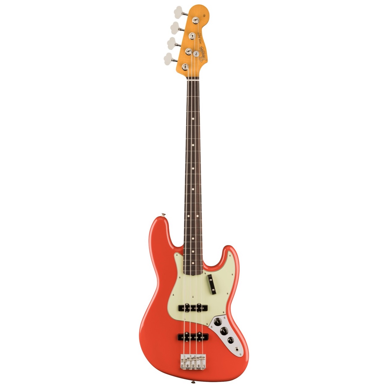 Fender Vintera II '60s Jazz Bass, Rosewood Fingerboard, Fiesta Red inclusief Gig Bag