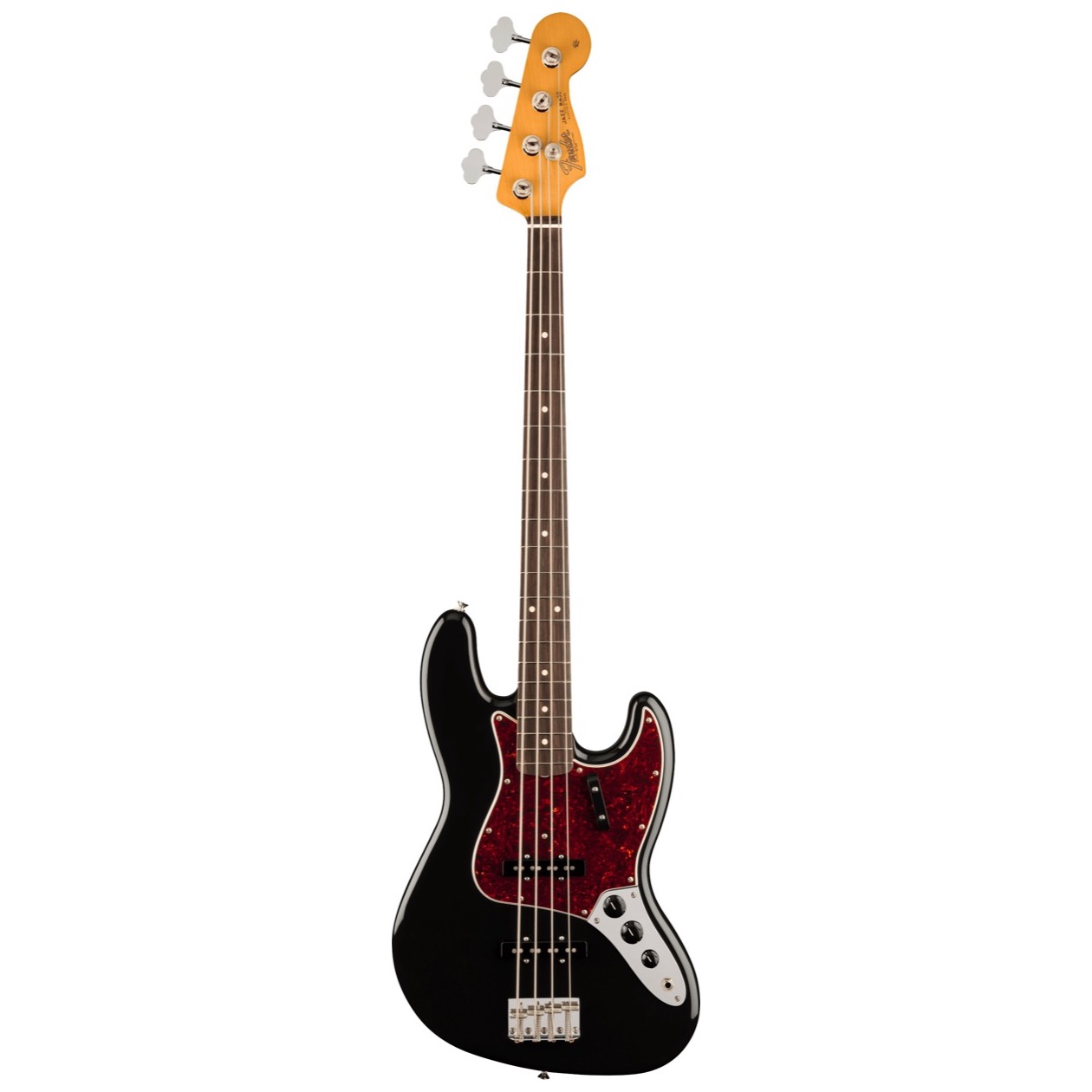 Fender Vintera II '60s Jazz Bass, Rosewood Fingerboard, Black inclusief Gig Bag
