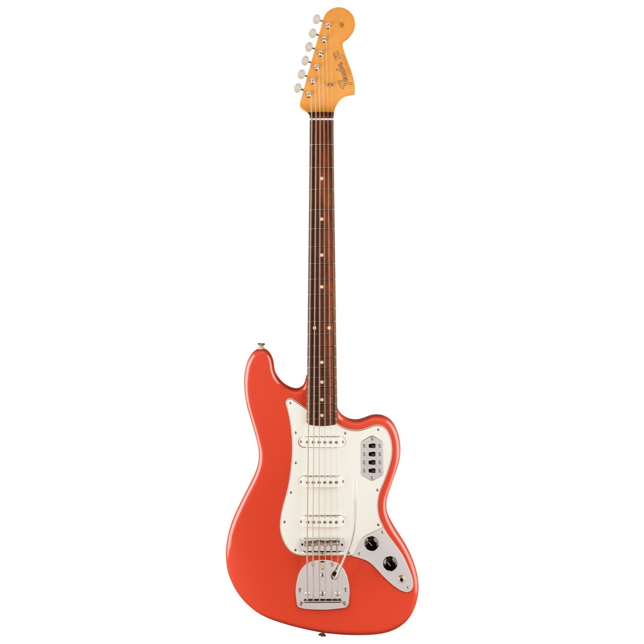 Fender Vintera II '60s Bass VI, Rosewood Fingerboard, Fiesta Red inclusief Gig Bag
