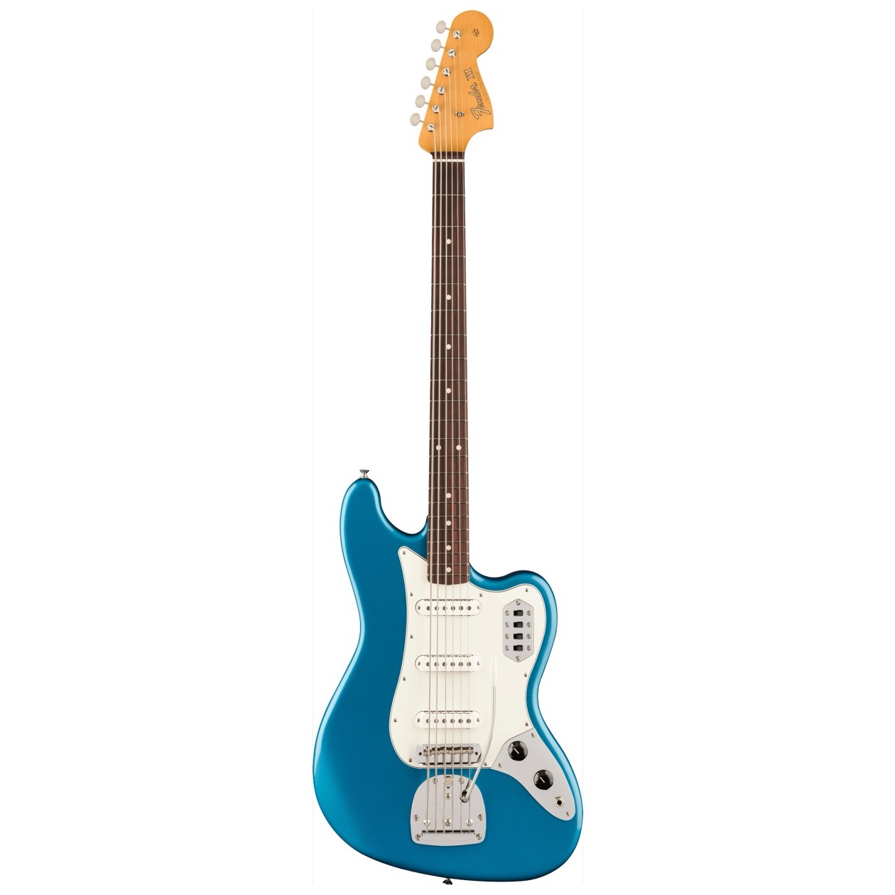 Fender Vintera II '60s Bass VI, Rosewood Fingerboard, Lake Placid Blue inclusief Gig Bag