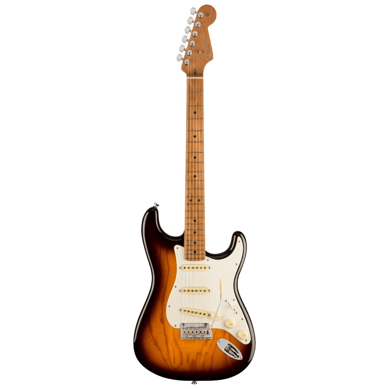 Fender LTD Edition DE American Professional II Stratocaster Electric Guitar 2-Color Sunburst Inclusief Hardcase