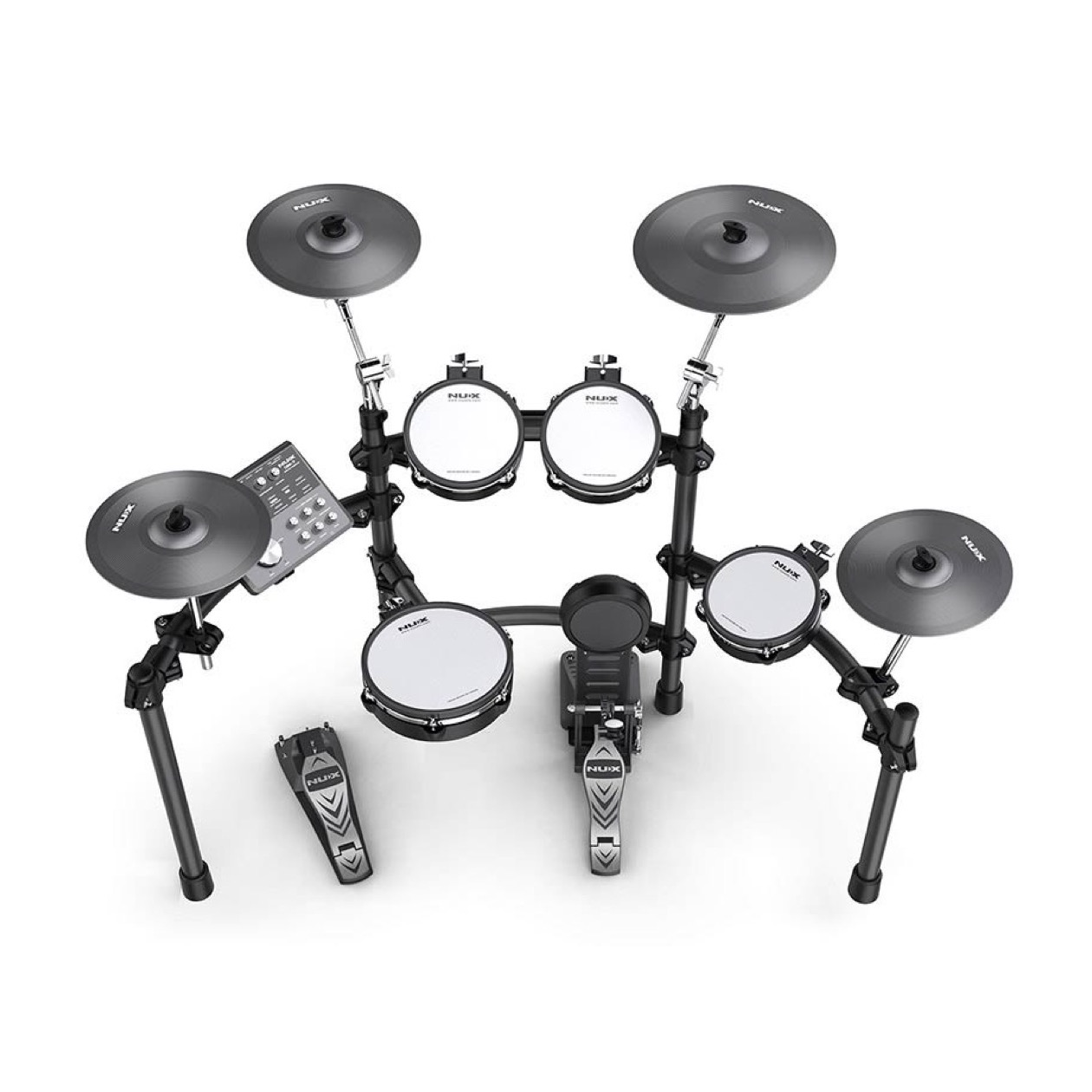 Nux DM 7 X / DM7X All Mesh Head (REMO) Digital Drum Kit, Topkwaliteit Digitaal Drumstel, DIRECT LEVERBAAR, Nieuw in doos en geheel compleet !