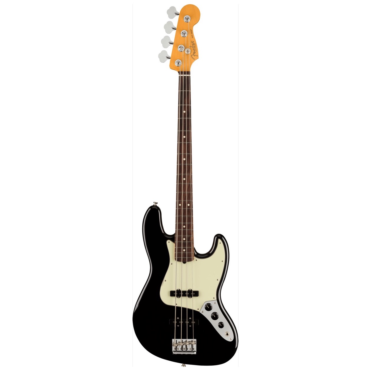 Fender American Professional II Jazz Bass, Rosewood Fingerboard, Black inclusief Deluxe Molded Case