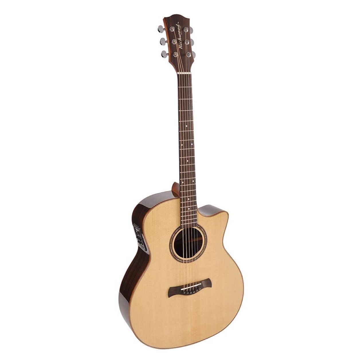 Richwood Master Series SWG 150 CE / SWG-150-CE handgemaakte gitaar "Songwriter R" met Fishman Presys +