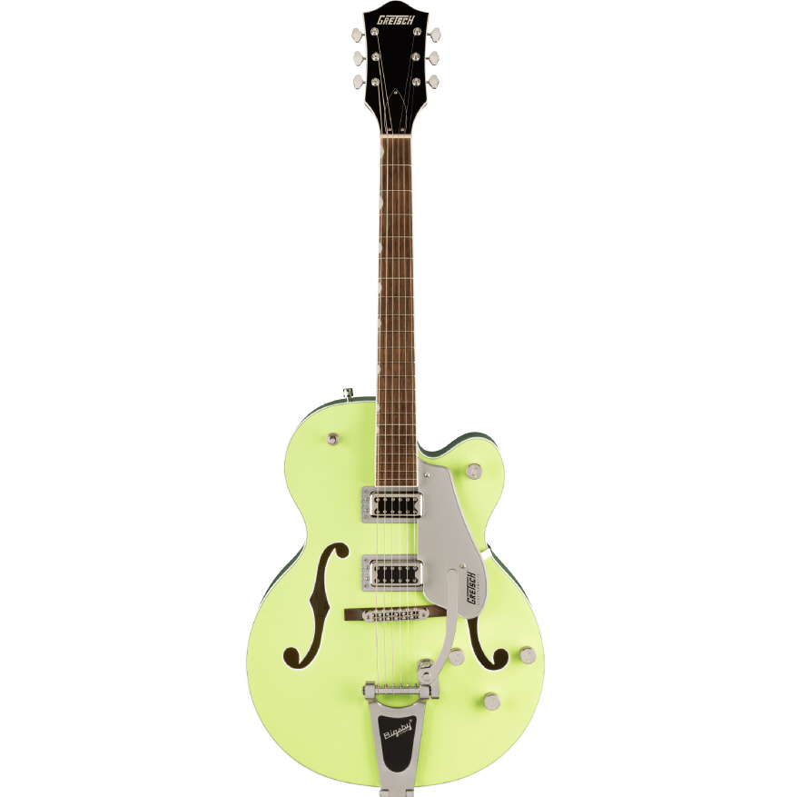 Gretsch G 5420T / G5420T Electromatic Classic Hollow Body Single Cut with Bigsby, Laurel Fingerboard, Two-Tone Anniversary Green NIEUW 2024 MODEL