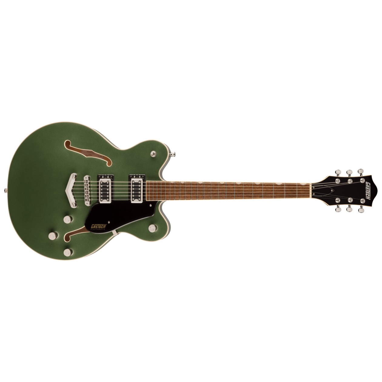 Gretsch G 5622 / G5622 Electromatic Center Block Double Cut with V-Stoptail, Laurel Fingerboard, Olive Metallic Model 2508300598
