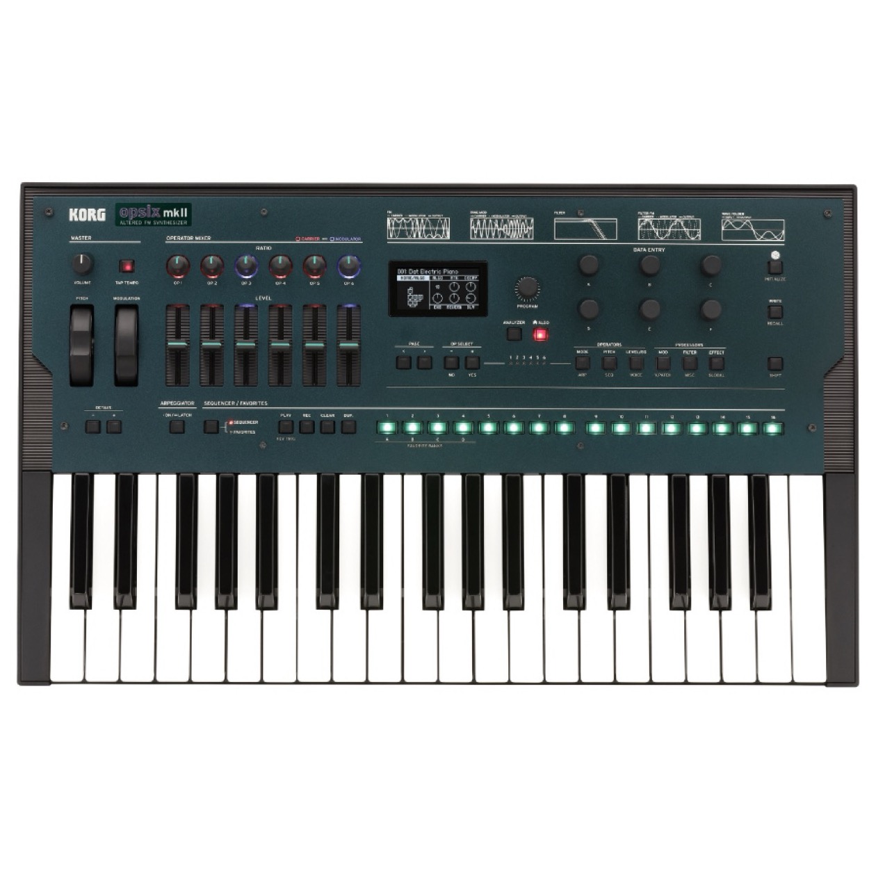 Korg Opsix MK II Altered FM Synthese Synthesizer, digitaal, 37 toetsen