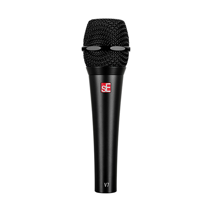 sE Electronics V 7 / V7 Premium Dynamic Vocal Microfoon Black INCLUSIEF GRATIS 3 METER MICROFOON KABEL ! BLACK FRIDAY 2024 AANBIEDING !