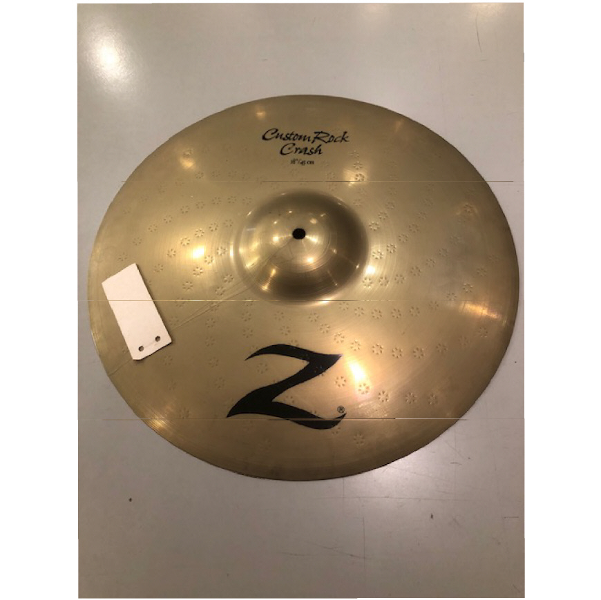 Zildjian 18" Z Custom Rock Crash Cymbal OPRUIMING NIEUWE BEKKENS !