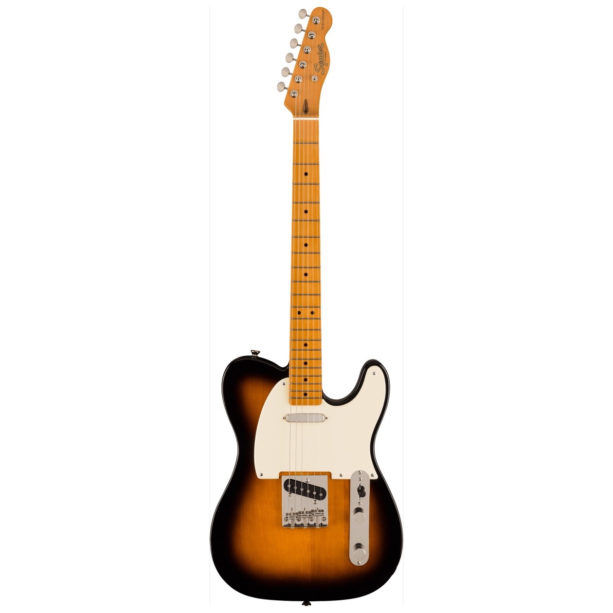 Fender Squier Classic Vibe '50s Telecaster Maple Fingerboard, Parchment Pickguard, 2-Color Sunburst FSR Elektrische Gitaar NIEUW 2024 MODEL, OOK IN VOORRAAD !