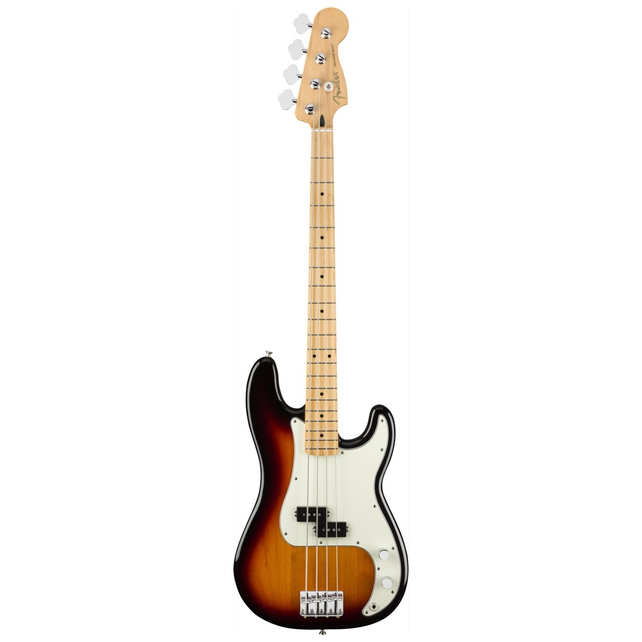 Fender Player Precision Bass, Maple Fingerboard, 3-Color Sunburst Elektrische Bas Gitaar