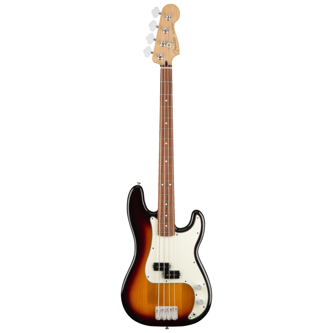 Fender Player Precision Bass, Pau Ferro Fingerboard, 3-Color Sunburst Elektrische Bas Gitaar