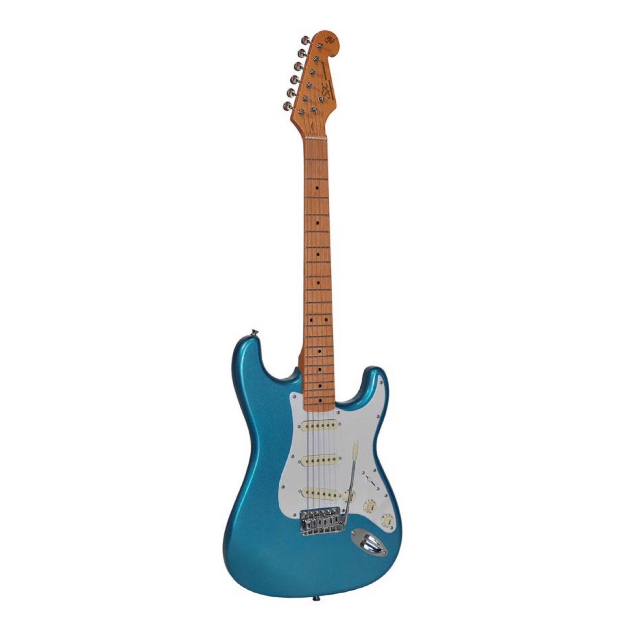 SX SST 57 Stratocaster Lake Placid Blue Elektrische Gitaar inclusief SX Gig Bag