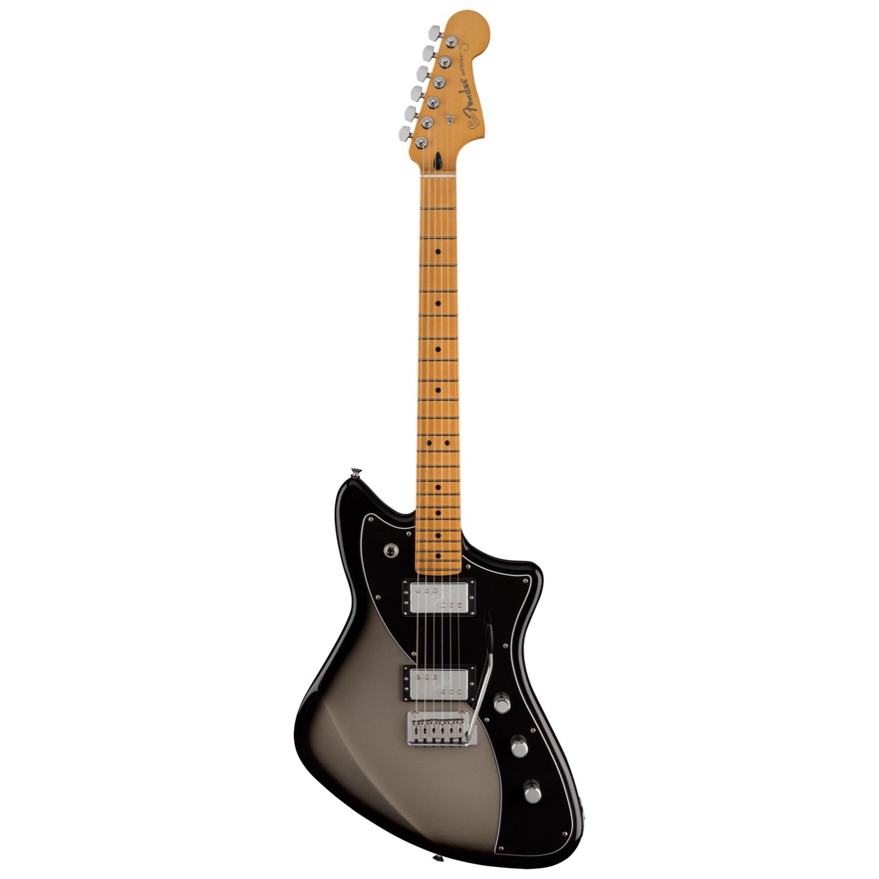 Fender Player Plus Meteora HH, Maple Fingerboard, Silverburst inclusief Fender Gig Bag