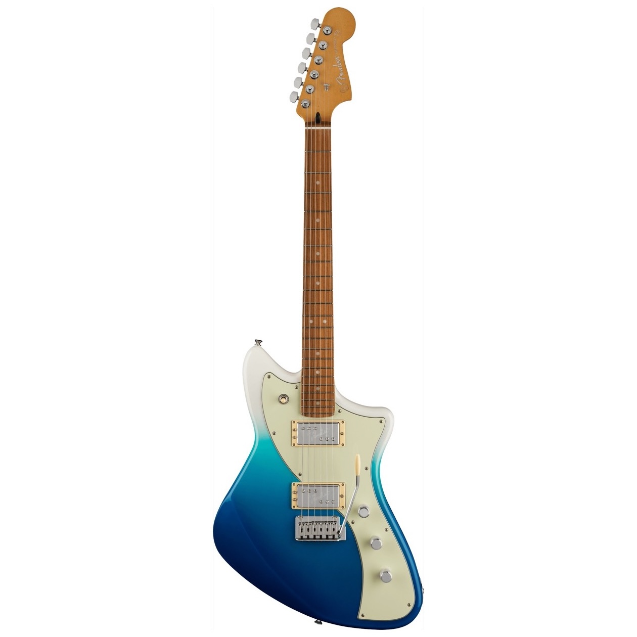 Fender Player Plus Meteora HH, Pau Ferro Fingerboard, Belair Blue inclusief Fender Gig Bag