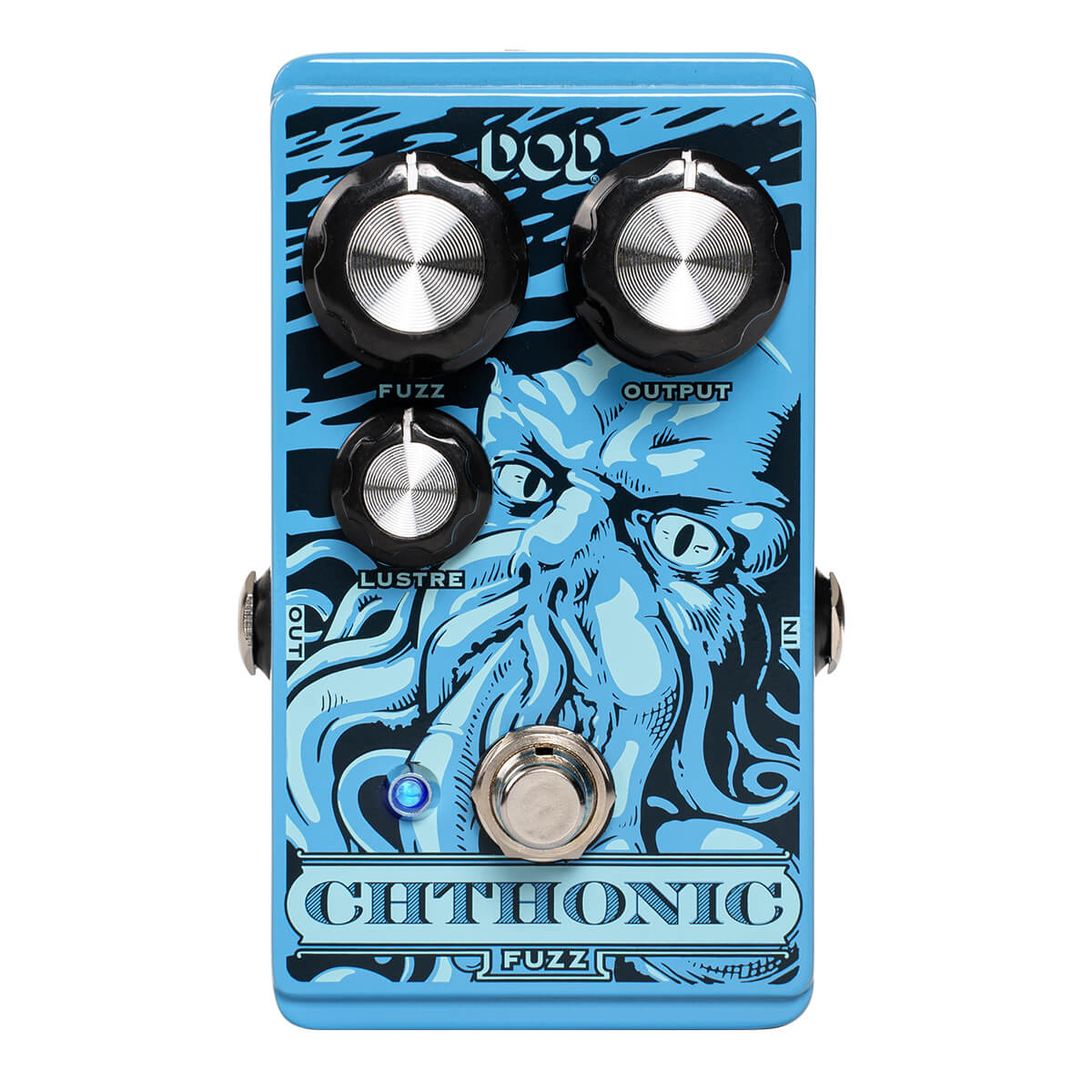 DOD Chthonic Effect Pedal, Analog Fuzz Pedal exclusief Adapter, NIEUW 2024 MODEL IN VOORRAAD!