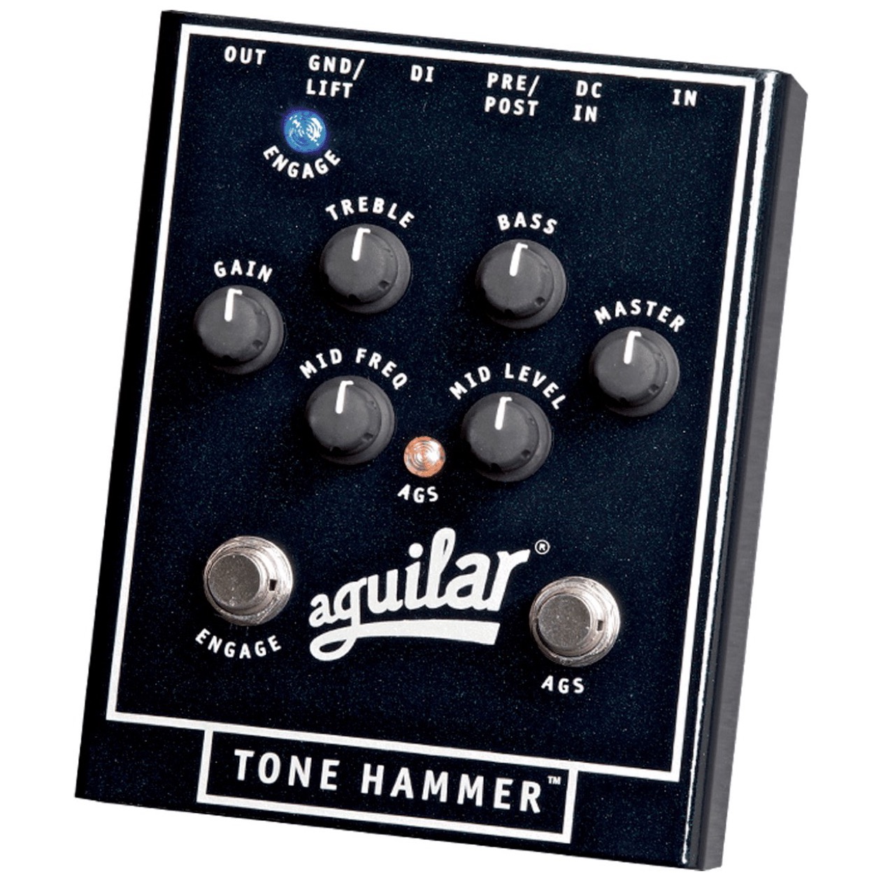Aguilar Tone Hammer Preamp / D.I. Box Exclusief Adapter