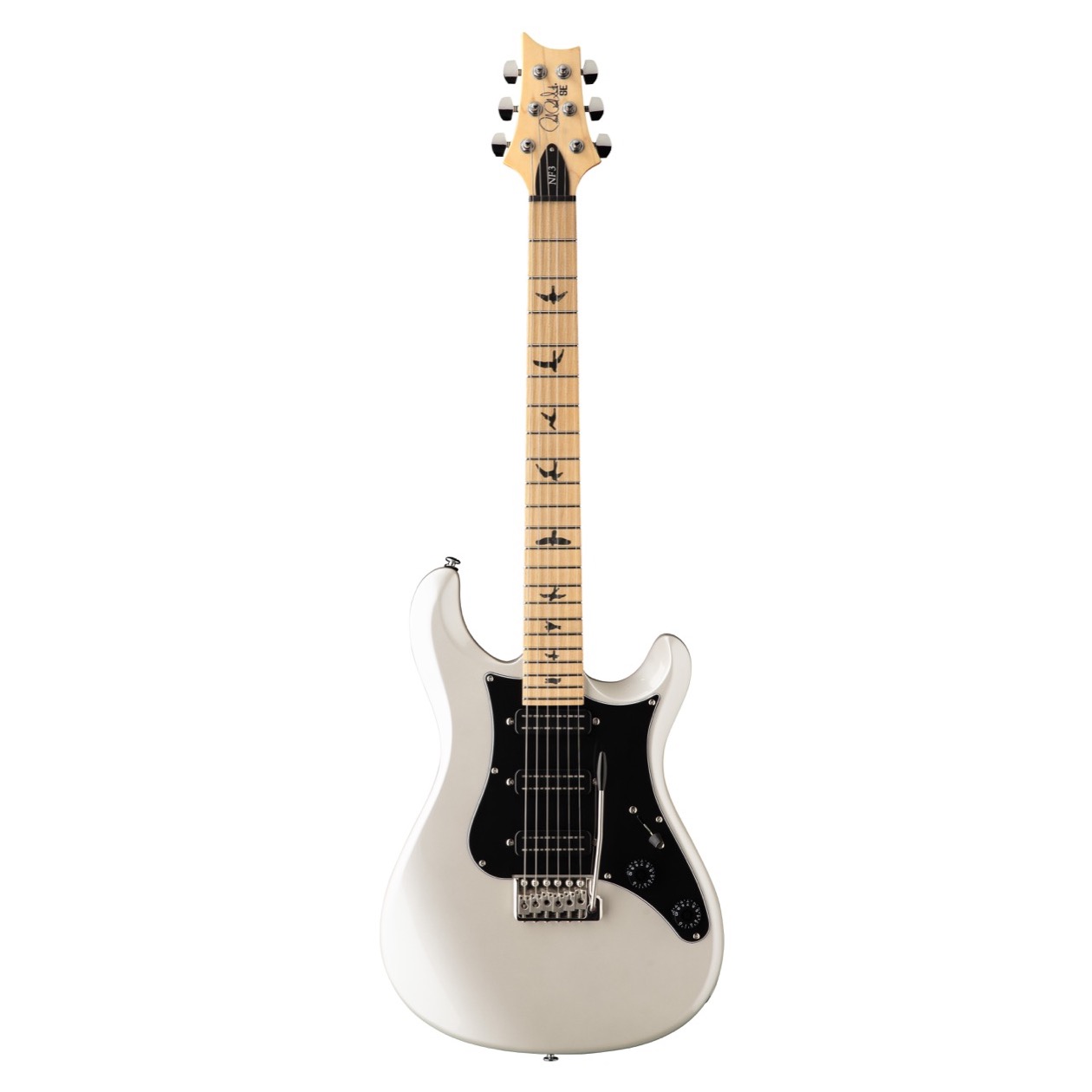 PRS SE NF 3 Pearl White Maple Fretboard, inclusief PRS Gig Bag IN VOORRAAD AFHALEN OF VERZENDEN, EINDEJAARS AANBIEDING TOT 01-04-2025