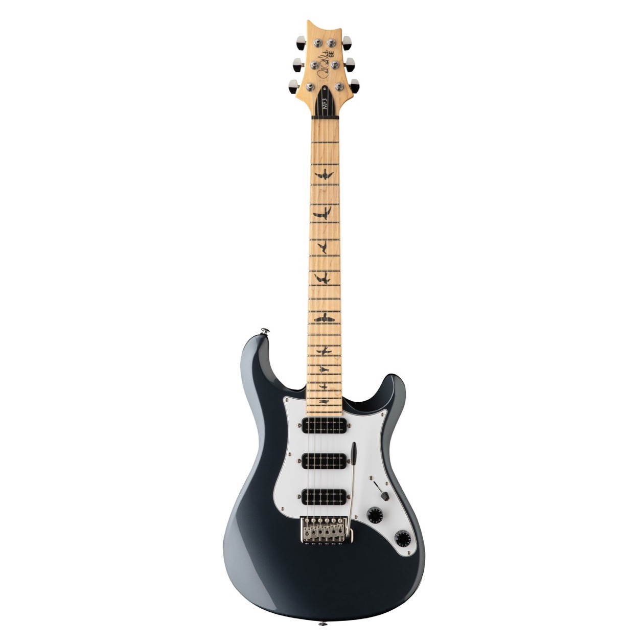 PRS SE NF 3 Gun Metal Gray Maple Fretboard, inclusief PRS Gig Bag IN VOORRAAD AFHALEN OF VERZENDEN, EINDEJAARS AANBIEDING TOT 01-04-2025