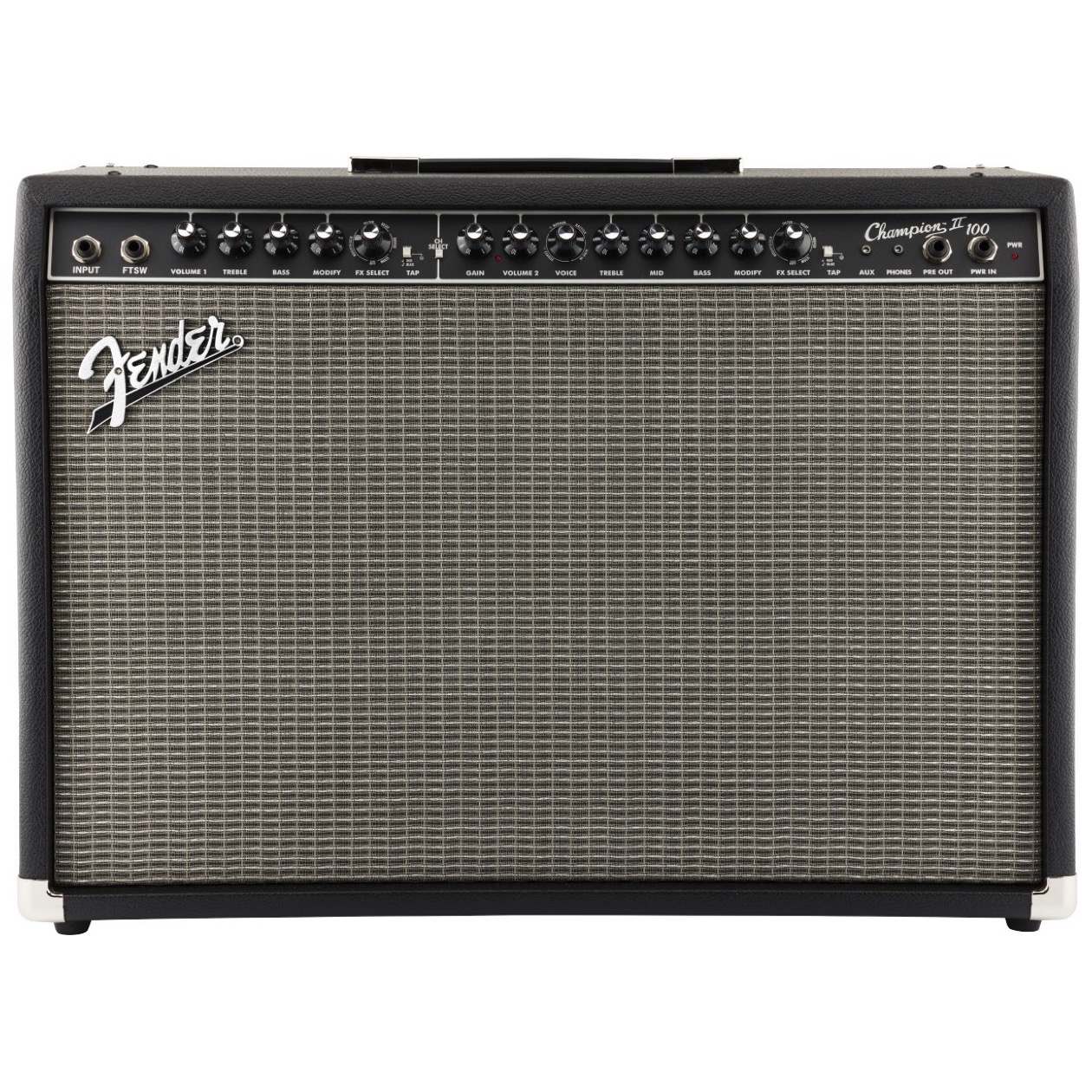 Fender Champion II 100 Gitaar Combo 100 Watt, 2 x 12" Fender Special Design Speakers NIEUW 2024 MODEL