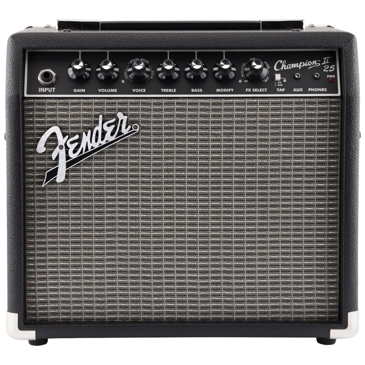 Fender Champion II 25 Gitaar Combo 25 Watt, 1 x 8" Fender Special Design Speakers NIEUW 2024 MODEL