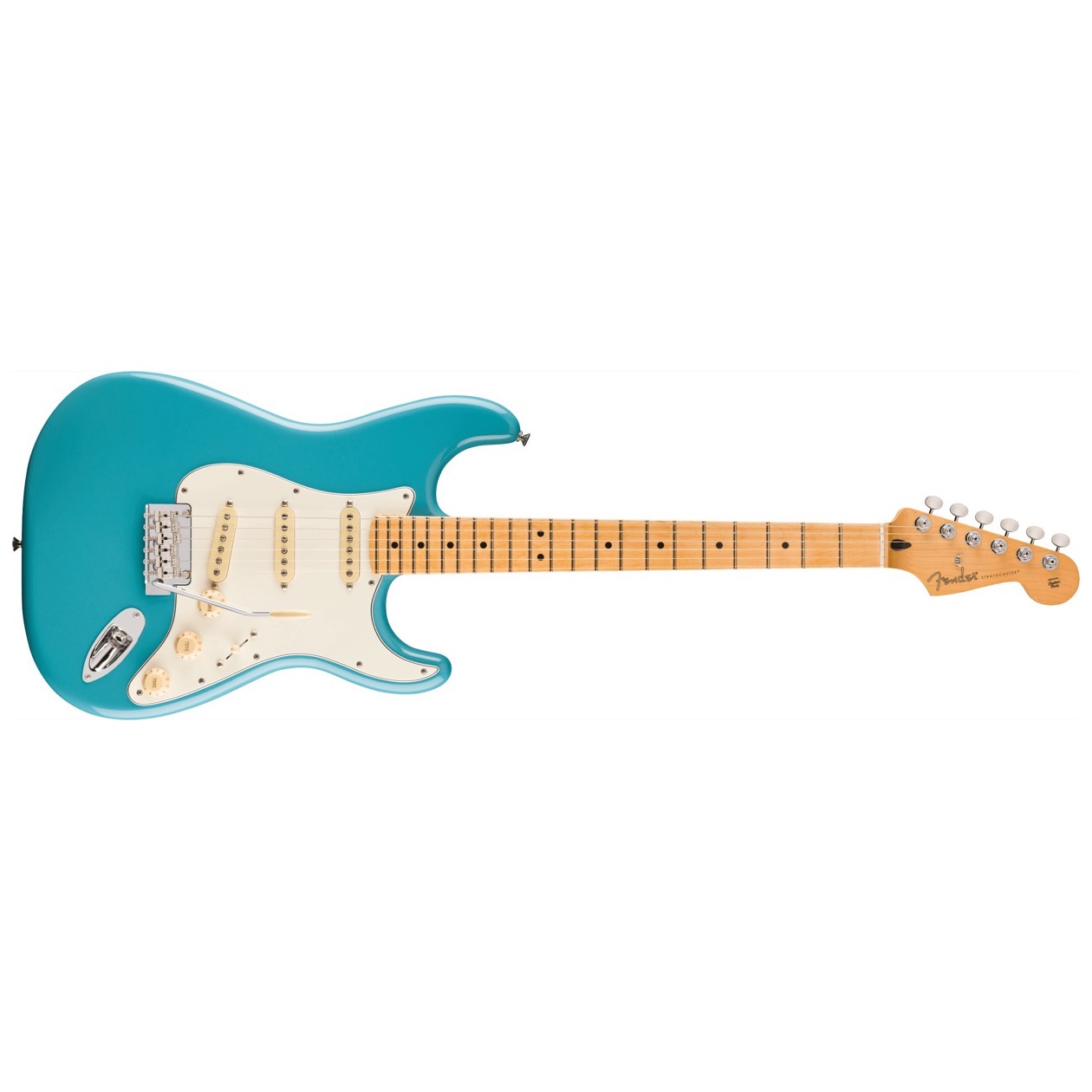 Fender Player II Stratocaster, Maple Fingerboard, Aquatone Blue Elektrische Gitaar SUPERPRIJS!