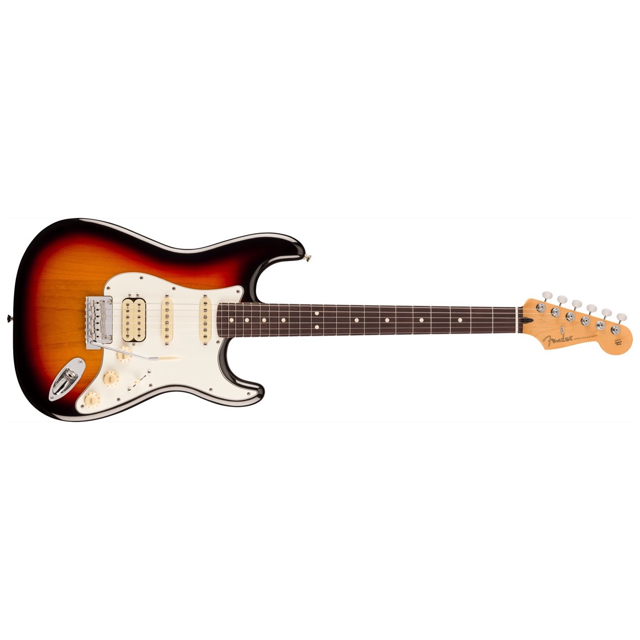 Fender Player II Stratocaster HSS, Rosewood Fingerboard, 3-Color Sunburst Elektrische Gitaar SUPERPRIJS!