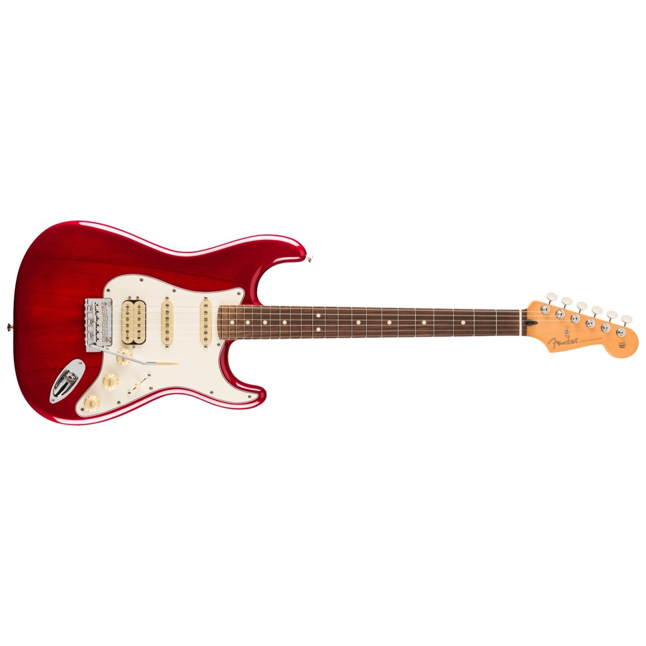 Fender Player II Stratocaster HSS, Rosewood Fingerboard, Transparent Cherry Burst Elektrische Gitaar SUPERPRIJS!