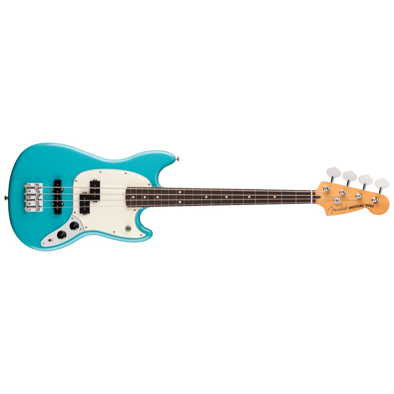 Fender Player II Mustang Bass PJ, Rosewood Fingerboard, Aquatone Blue Elektrische Basgitaar SUPERPRIJS!