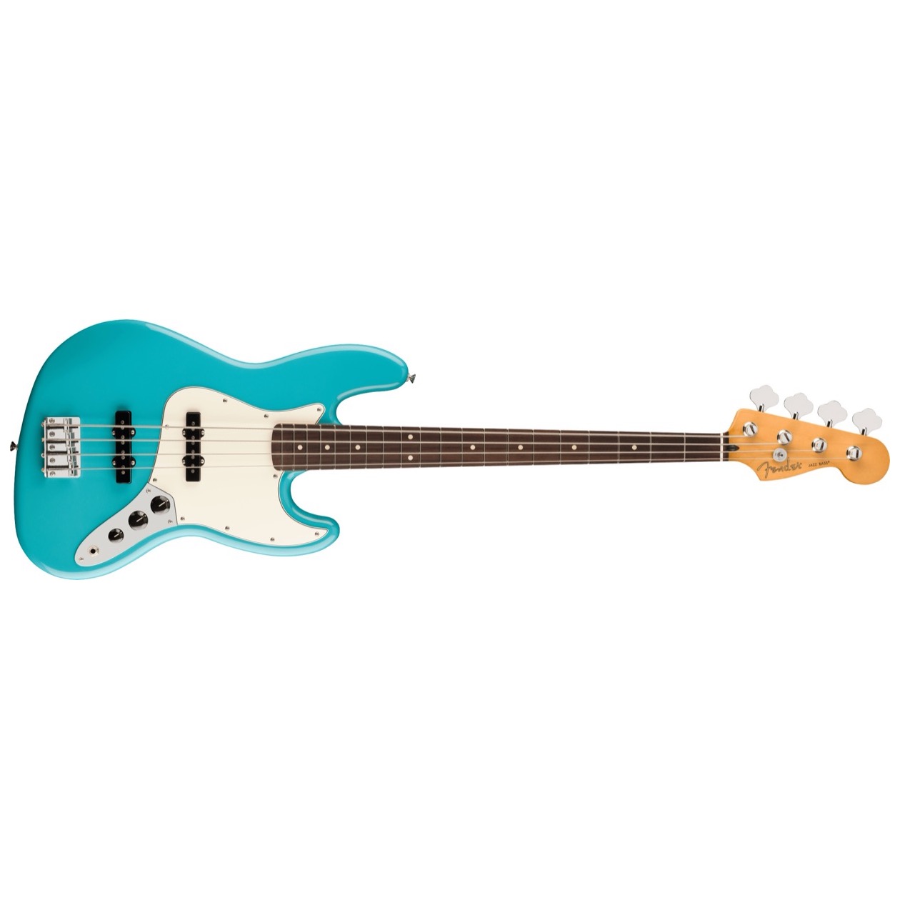 Fender Player II Jazz Bass, Rosewood Fingerboard, Aquatone Blue Elektrische Basgitaar SUPERPRIJS!