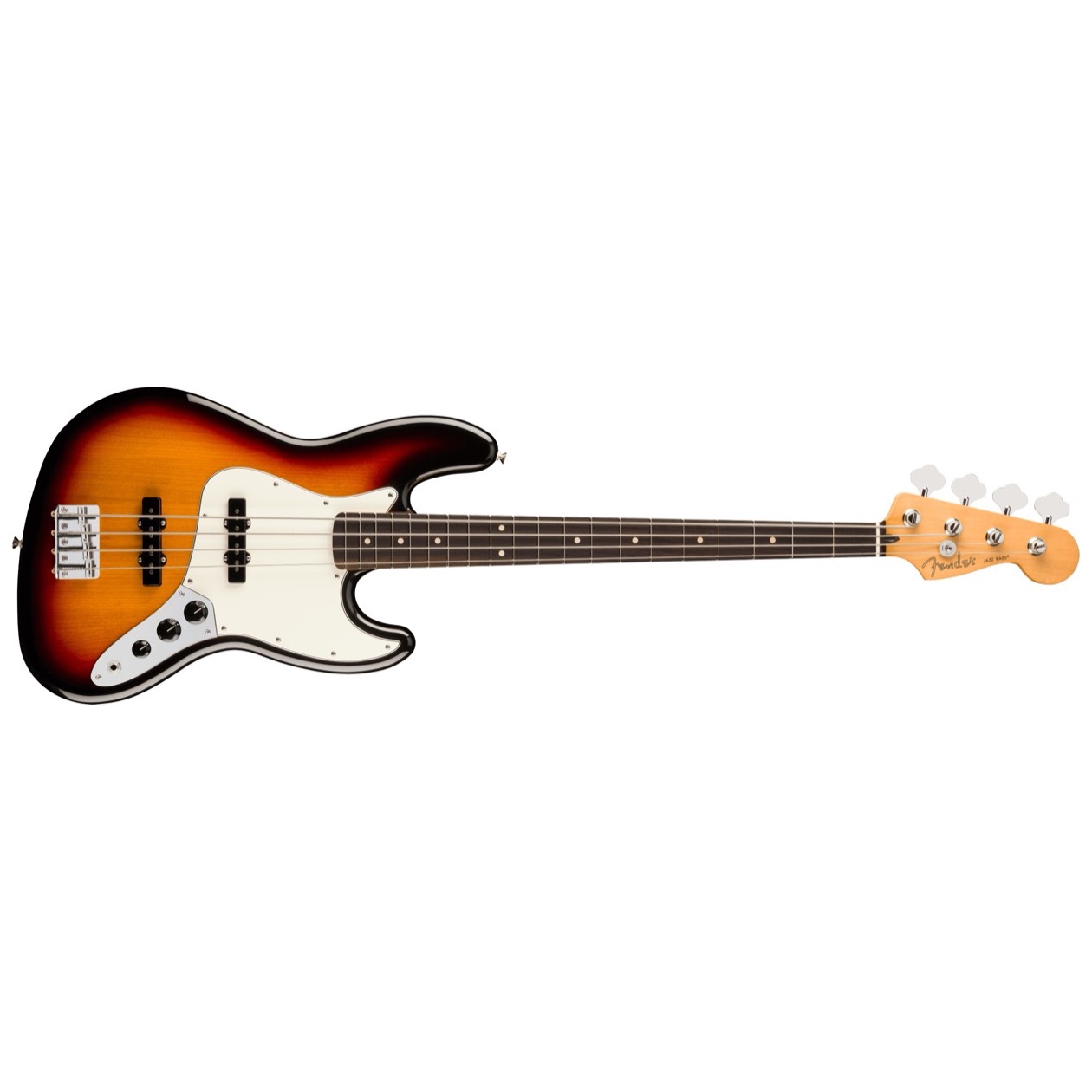 Fender Player II Jazz Bass, Rosewood Fingerboard, 3-Color Sunburst Elektrische Basgitaar SUPERPRIJS!