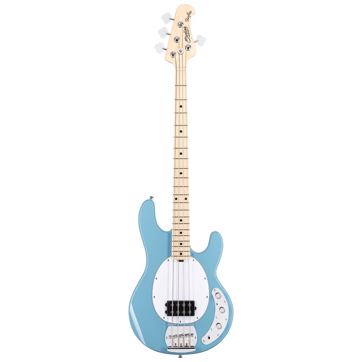 Sterling by Music Man - StingRay Ray 4 Bas Chopper Blue Basgitaar