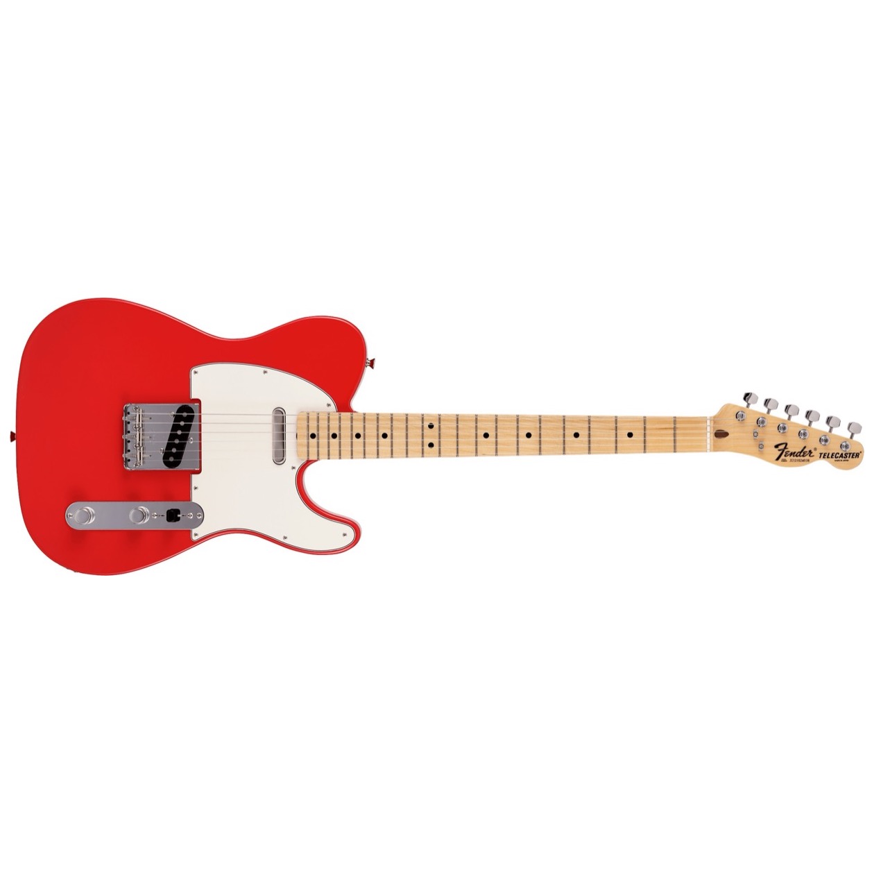 Fender Telecaster, Made in Japan, Limited International Color, Maple Fingerboard, Morocco Red Inclusief Fender Gig Bag