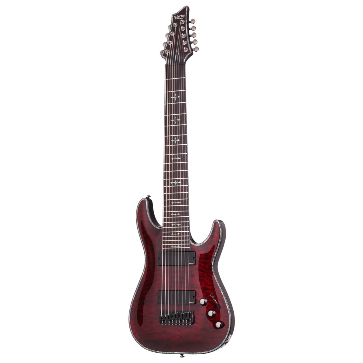 Schecter Hellraiser C- 9, Black Cherry Elektrische Gitaar, TIJDELIJKE AANBIEDING EN DIRECT LEVERBAAR!