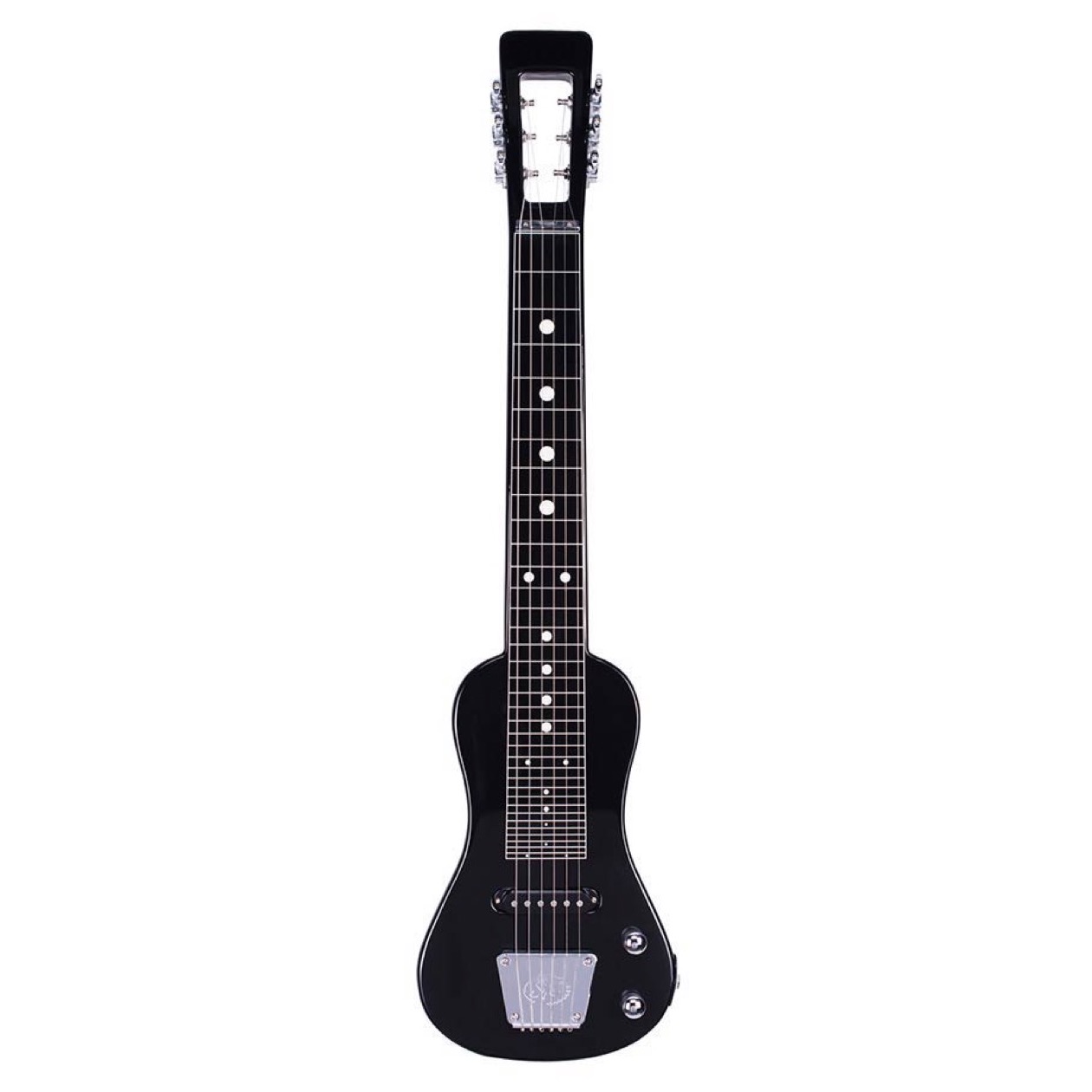 SX LG 3 BK / LG3BK Lap steel gitaar lapsteel gitaar, met tas en glass slide, zwart