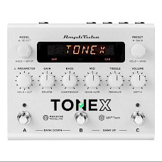 IK Multimedia Amplitude ToneX Pedaal white Anniversary Limited Edition inclusief Power Supply NIEUW 2024 MODEL, PRE ORDER NU VOOR SNELLE LEVERING IN OKTOBER 2024