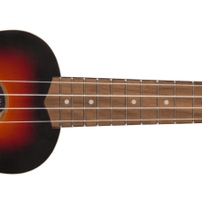 Fender Venice Soprano Ukelele, Walnut Fingerboard, 2-Color Sunburst