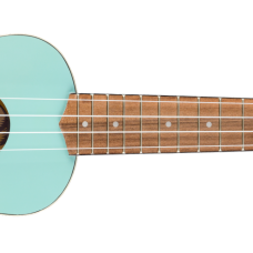 Fender Venice Soprano Ukelele, Walnut Fingerboard, Daphne Blue