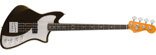 Fender American Ultra II Meteora Bass, Ebony Fingerboard, Texas Tea inclusief Fender Deluxe Molded Case