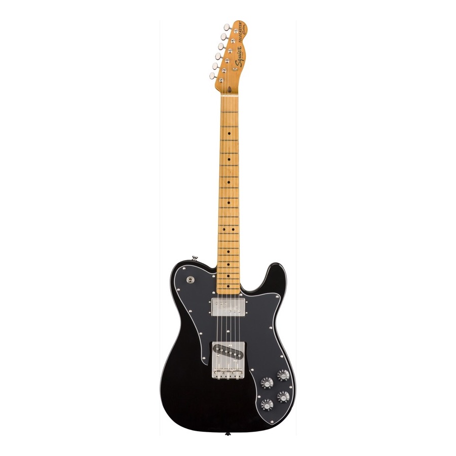 Fender Squier Classic Vibe '70s Telecaster Custom ® Maple Fingerboard, Black Elektrische Gitaar