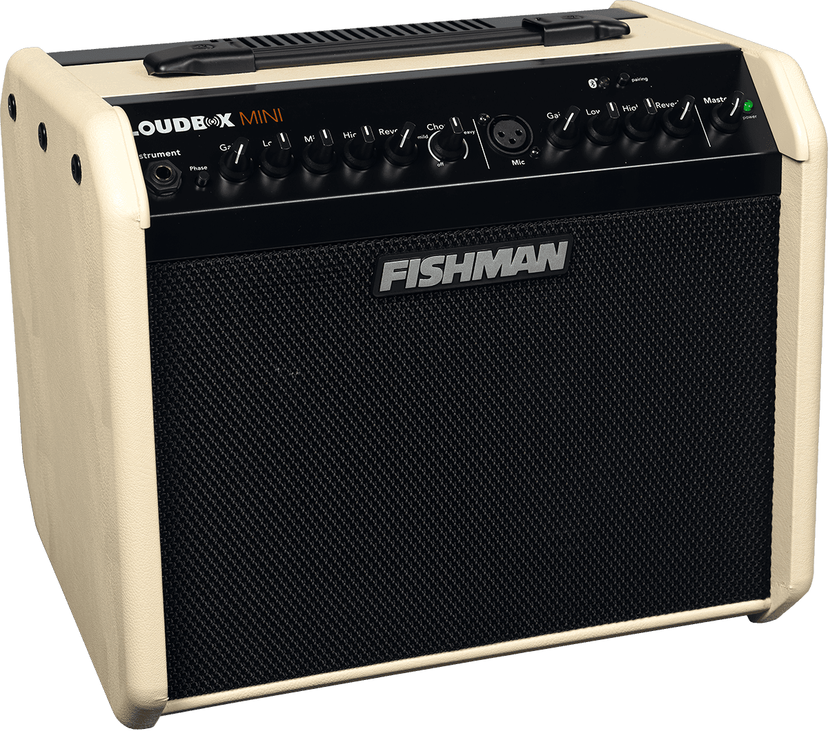 Fishman Loudbox Pro LBT 500 Mini CREAM Bluetooth 60 Watt Akoestische Gitaar Versterker IN VOORRAAD, HEMELVAARTSDAG AANBIEDING GELDIG TOT 30 MEI 2025!