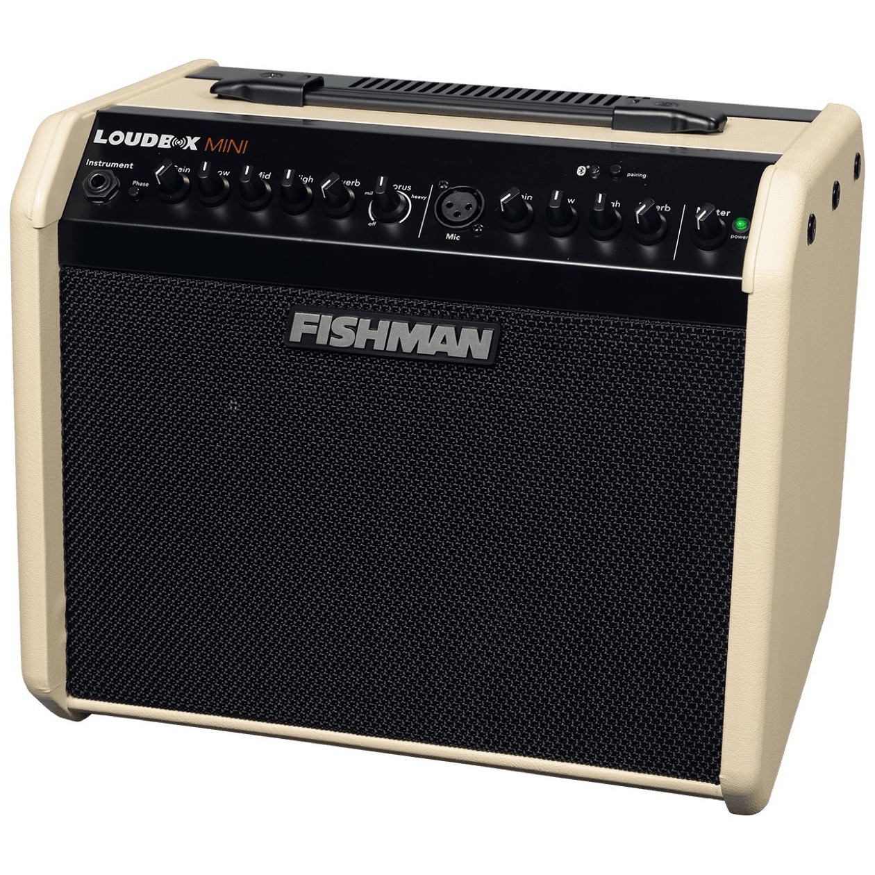 Fishman Loudbox Pro LBT 500 Mini CREAM Bluetooth 60 Watt Akoestische Gitaar Versterker