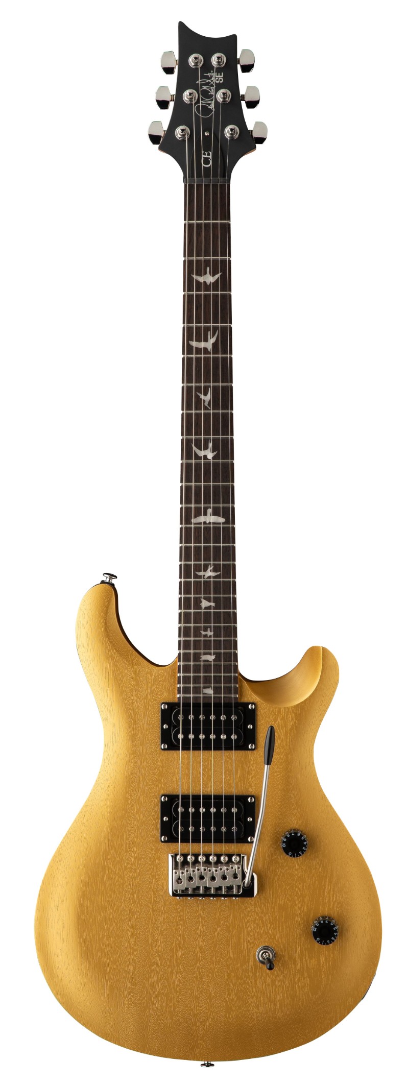 PRS SE CE 24 Standard Satin Metallic Gold Elektrische Gitaar inclusief Gig Bag NIEUW 2025 MODEL