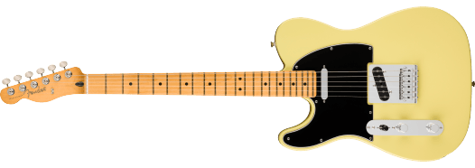 Fender Player II Telecaster Left-Hand, Maple Fingerboard, Hialeah Yellow, Elektrische Gitaar LINKSHANDIG