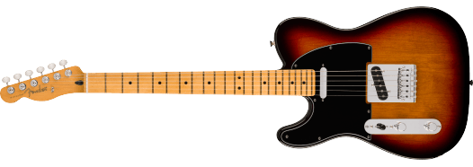 Fender Player II Telecaster Left-Hand, Maple Fingerboard, 3-Color Sunburst, Elektrische Gitaar LINKSHANDIG