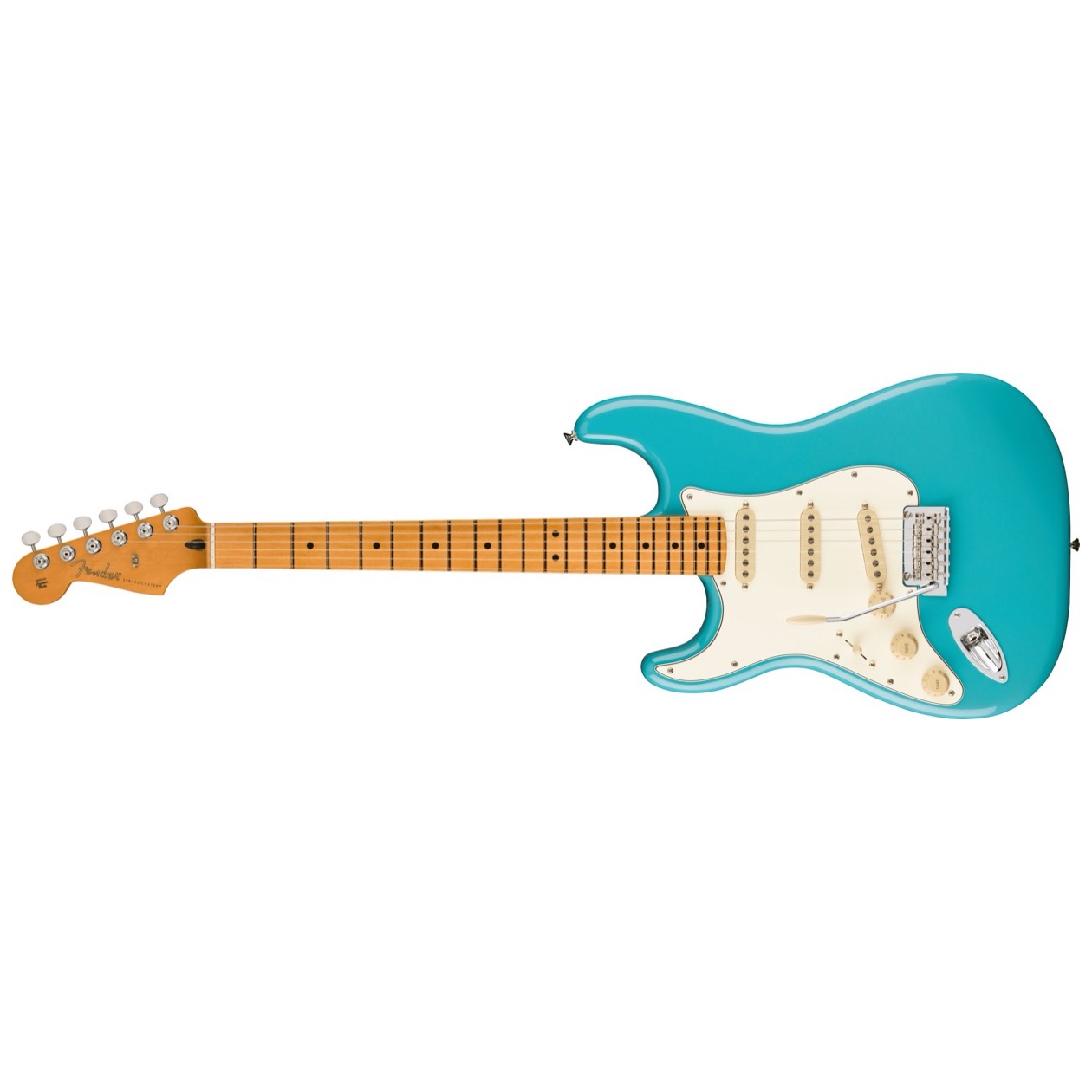 Fender Player II Stratocaster Left-Hand, Maple Fingerboard, Aquatone Blue, Elektrische Gitaar LINKSHANDIG