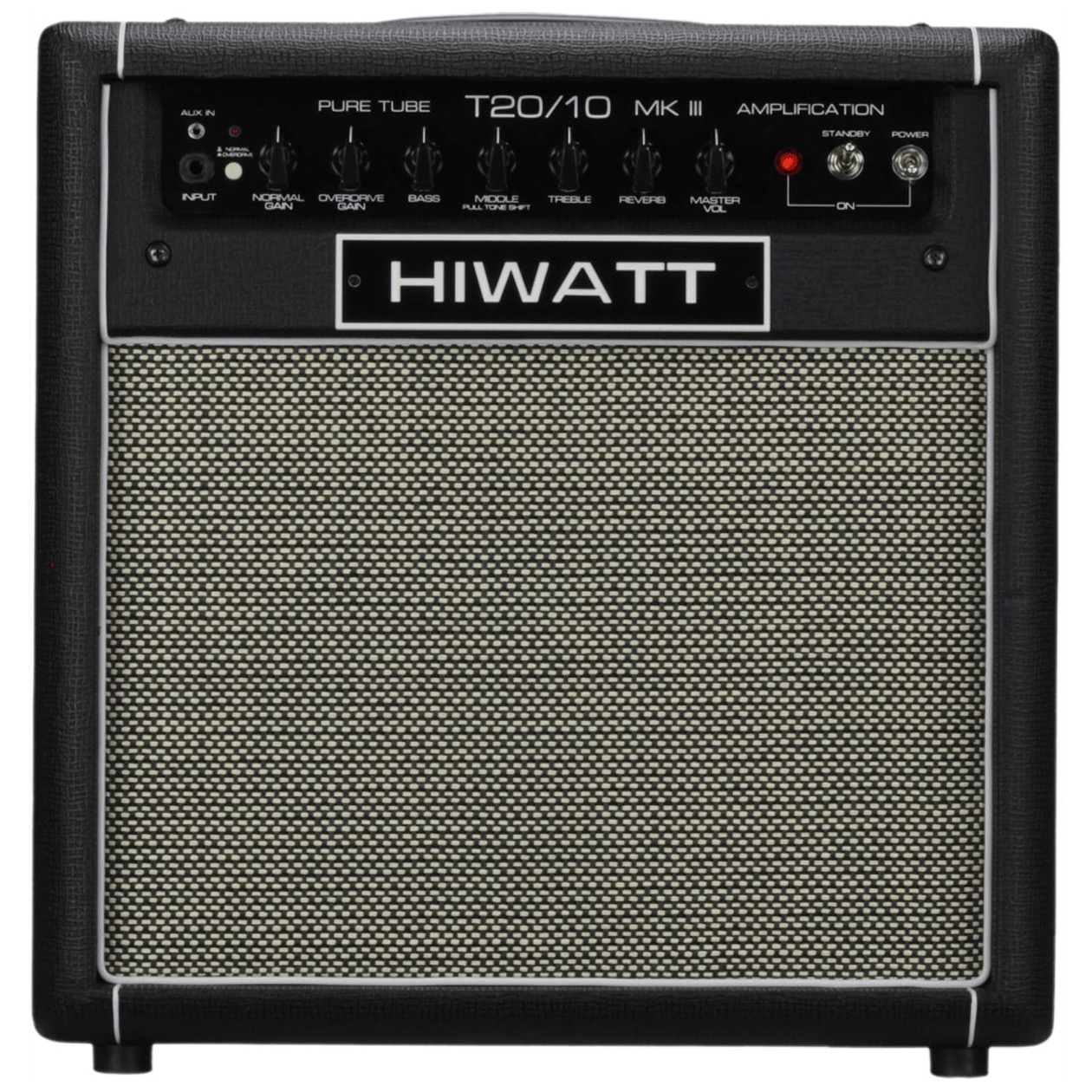 Hiwatt Tube Series - T20/10 Combo - 20/10W 2-Channel Combo with Spring Reverb, NU DIRECT LEVERBAAR